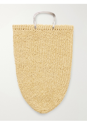 Tory Burch - Woven Raffia Tote Bag - Neutrals - One size