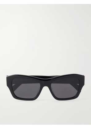 CELINE Eyewear - Triomphe Square-frame Acetate Sunglasses - Black - One size