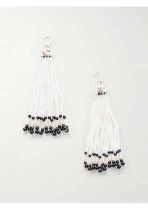 Le Sundial - Odette Silver Multi-stone Earrings - One size