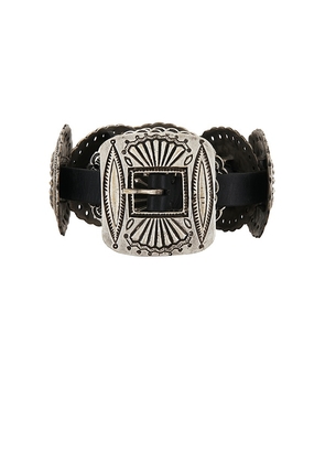 Polo Ralph Lauren Distressed Leather-16mm 3/4 Cnc Belt Medium in Black. Size M. Also in XS.
