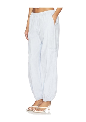 SABLYN Tonni Slouchy Jogger in Blue. Size L. Also in M.