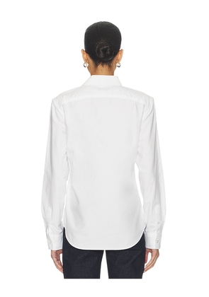 Polo Ralph Lauren Long Sleeve Button Front Shirt in White. Size 00. Also in 2, 12.