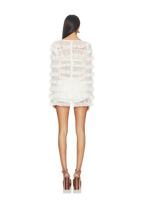 Tularosa Aimee Lace Dress in White. Size L. Also in XS, S, M, XL.