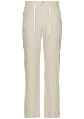 Vince Lightweight Hemp Pant in Cream. Size L. Also in S, XL/1X, XXL/2X.