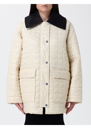 Jacket GANNI Woman color Ivory