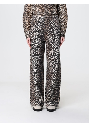 Jeans GANNI Woman color Brown