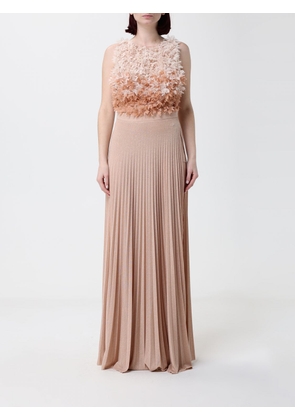 Dress ELISABETTA FRANCHI Woman color Nude
