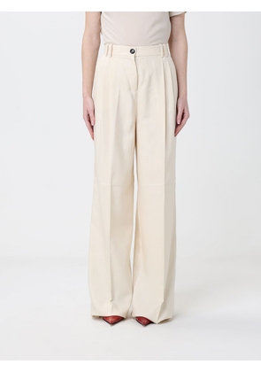 Pants PINKO Woman color White