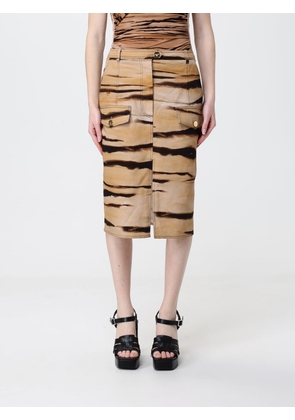 Skirt ELISABETTA FRANCHI Woman color Camel