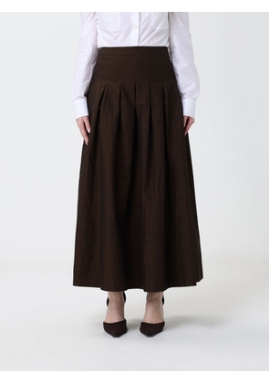 Skirt PT TORINO Woman color Brown