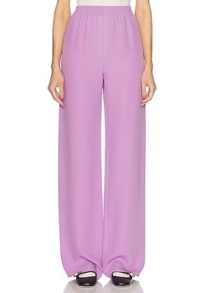 Valentino Cady Couture Pant in Soft Wisteria - Lavender. Size 36 (also in ).