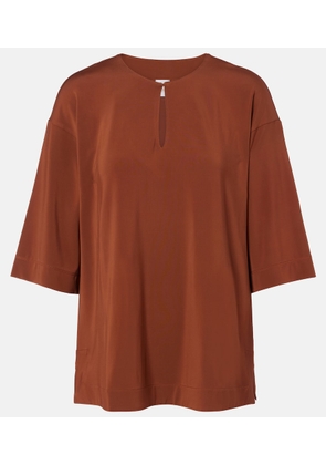 Max Mara Giglio keyhole oversized top