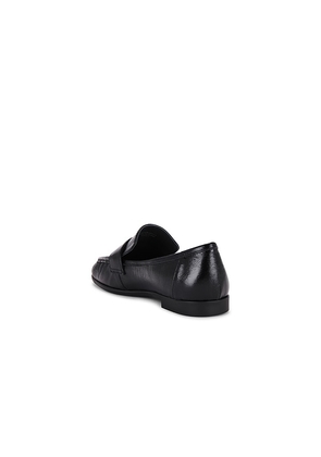 BLACK SUEDE STUDIO Arrow Loafer in Black. Size 36. Also in 37, 38, 39.