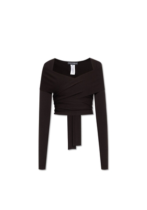 Dolce & Gabbana Black Elastane Tank Tops - 42