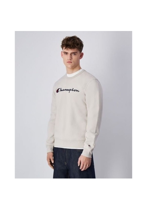 Champion White Cotton Sweatshirt - XS