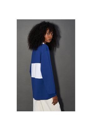 Champion Blue Cotton Polo Shirt - S