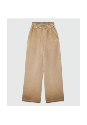 MSGM Beige Cotton Casual Pants - XS