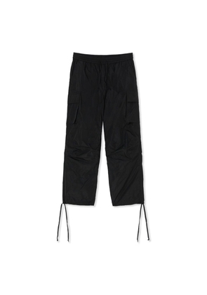 MSGM Black Polyester Cargo Pants - IT40