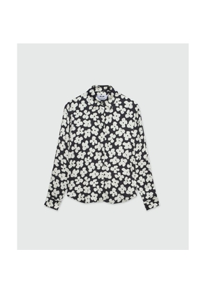 MSGM Black Viscose Blouse - IT40