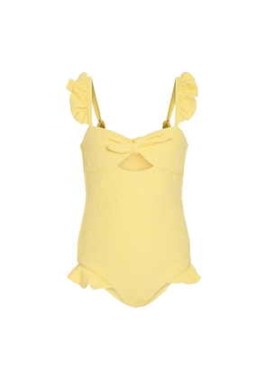 DEVON WINDSOR Kids Polly Full Piece in Yellow. Size 1-2yr. Also in 3-4yr, 5-6yr.