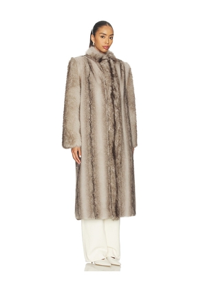 Ducie Betty Coat in Neutral. Size S. Also in M, L.