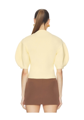 Cult Gaia Xaden Top in Lemon. Size XXS. Also in M, S.