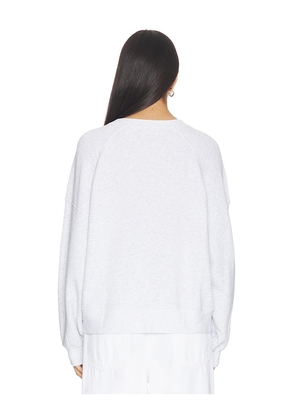 American Vintage Crewneck Sweater in Light Grey. Size S. Also in M.