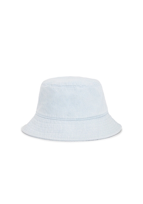 ANINE BING Nicks Bucket Hat in Baby Blue.