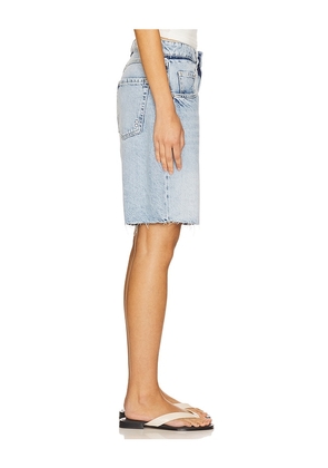 Icon Denim Lea Short in Blue. Size 25. Also in 24, 27.