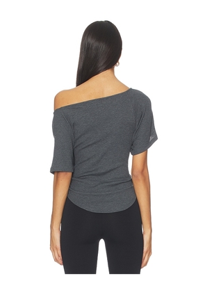 Free People X Lucy Off The Shoulder Tee in Black. Size XS. Also in S, M, L.