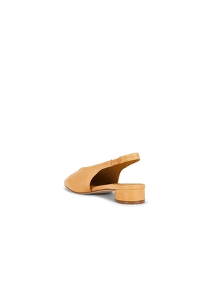 Jeffrey Campbell Trustee Sling Back Flat in Beige. Size 6. Also in 6.5, 7, 7.5, 8, 8.5, 9, 9.5, 10.