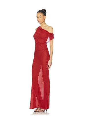 I.AM.GIA Kahlo Maxi Dress in Red. Size M. Also in XS, S.