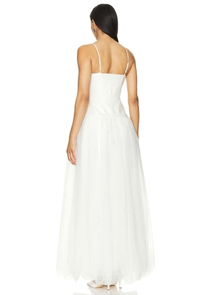NBD Fraser Maxi Dress in Ivory. Size M. Also in L, XL.