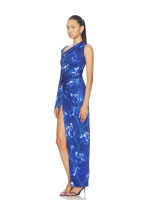 Katie May Arya Gown in Blue. Size M. Also in XXS, XS, S, XL.