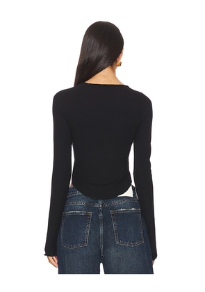 The Line by K Cathal T-shirt in Black. Size XS. Also in S, L.