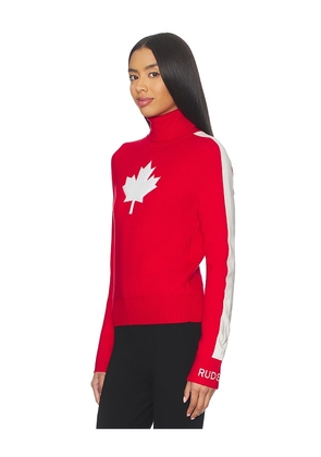 Rudsak Jennie Sweater in Red. Size S. Also in M, L.