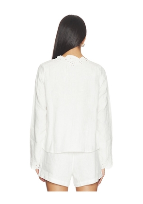 Rails Fleur Top in White. Size XS. Also in S, M, L.