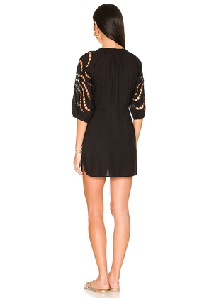 Vix Swimwear Alice Chemise in Black. Size L. Also in S, XS, M.
