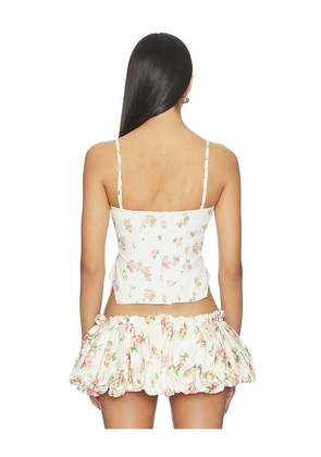 Yuhan Wang Bustier Top in White. Size S. Also in L, M, XL.