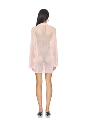 Show Me Your Mumu Button Up Coverup in Pink. Size XS. Also in S, M, L, XL.