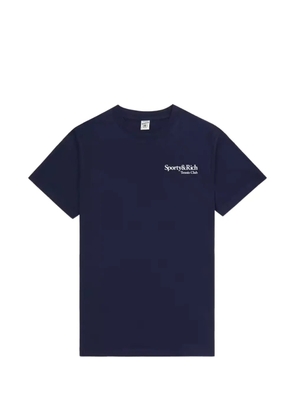 Sporty & Rich short-sleeve T-shirt - Blue