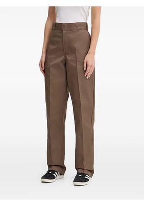DICKIES high-rise straight-leg trousers - Brown