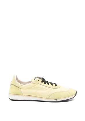 Patrizia Pepe lace-up fastening sneakers - Yellow