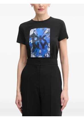DKNY graphic-print T-shirt - Black