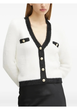 Morgan V-neck cardigan - White