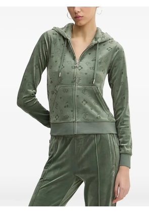 Juicy Couture zip-fastening hoodie - Green