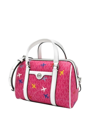 Michael Kors airplane-print tote bag - Pink