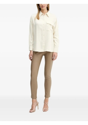 Silvian Heach Divon pocket shirt - Neutrals