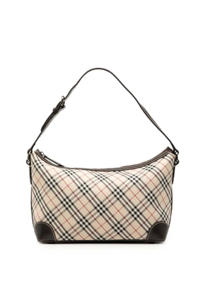 Burberry Pre-Owned 2000-2017 Nova Check Canvas shoulder bag - Neutrals