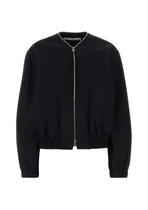 Alexander Wang cotton bomber jacket - Black